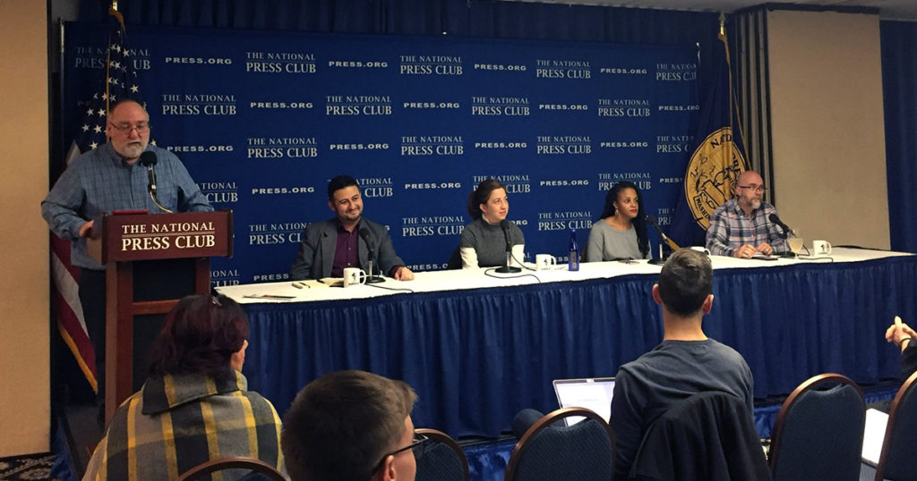 It's All Journalism gets out of the studio and hosts a panel about the future of the alternative press with Alexa Mills of the Washington City Paper, Jason Zaragoza of the Association of Alternative Newsmedia, Andrew Beaujon of Washingtonian Magazine and Lisa Snowden-McCray of the Baltimore Beat.