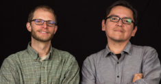 Associate Professor Jeremy Lurgio and Assistant Professor Jason Begay of the University of Montana School of Journalism.