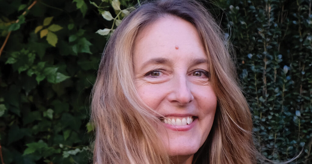Author and editor Elizabeth Mitchell (Ceridwen Morris)